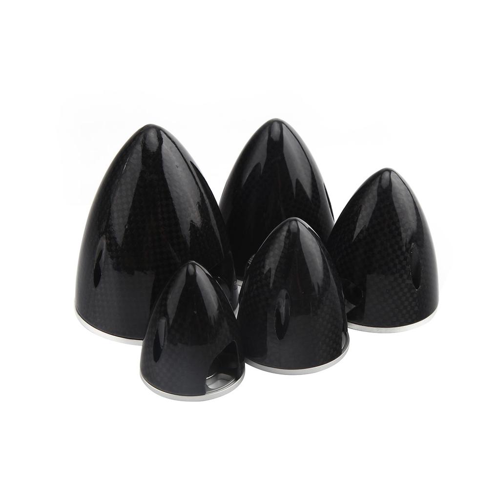 1Pc Carbon Fiber Spinner Cone For RC Electric Airplane 2 Blades Propeller Multi-size 1.75" / 2"/ 2.25" / 2.5"/ 3" / 3.5" / 4"