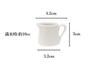 Set of 10 Single-Serve 10ml Milk Pitchers, Ceramic, Creamer, Microwaveable, Dishwasher Safe, Pure White, Made In Japan, Mino Ware, ACS WEB SHOP