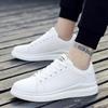 Новые женские белые кроссовки, женская осенняя женская мода, новый дизайн, удобные женские повседневные туфли на плоской подошве со шнуровкой