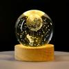 LF# 3D Crystal Ball Table Lamp Standing Ideal Birthday Gift for Teens Boys and G