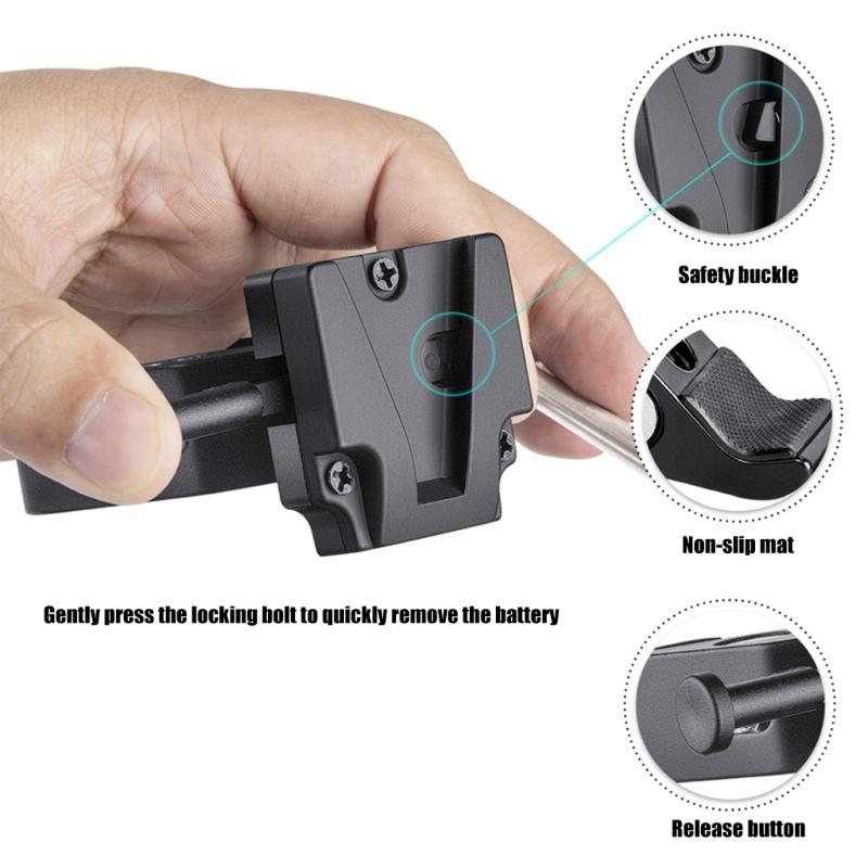 Зажим-клешня для батареи V-Mount V-Lock Female Адаптер-зажим для быстрой установки на DSLR камеру