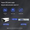 Dahua 8 Мп POE IP-камера-пуля с полноцветным ночным видением, китайская вилка (адаптер в комплекте)