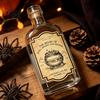 Nostalgic Paper Bottle Wraps 12Pcs Halloween Wine Labels, Vintage Retro Stickers with Witch Skull Skeleton Bat Party Supplies Pumpkin Design,
