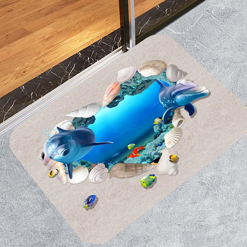 Водонепроницаемая занавеска для душа с 12 крючками, чехлы для унитаза, коврик для ванной комнаты, нескользящий коврик, ковер, аксессуары для ванной комнаты