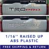 КОМПЛЕКТ TUNDRA + TACOMA: ЧЕРНО-КРАСНЫЕ БУКВЫ НА ЗАДНЮЮ ДВЕРЬ для TRD Pro 2024 2025