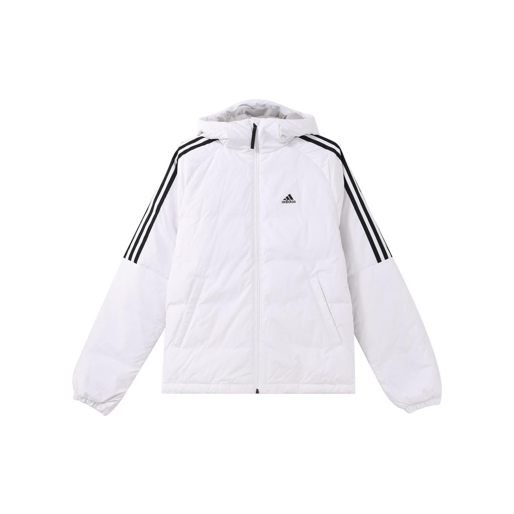 adidas Мужская пуховая куртка 3 полоски на плече и рукаве с тремя полосками IT8729