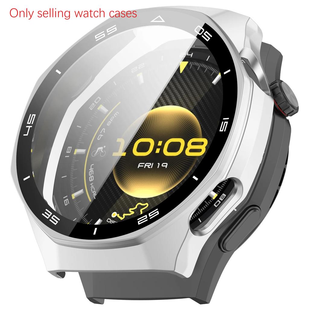 Стекло+Чехол для Huawei Watch GT6 Pro 46мм Стекло Защитная пленка для экрана от царапин и Жесткий ПК Защитный бампер для GT 6 Аксессуары