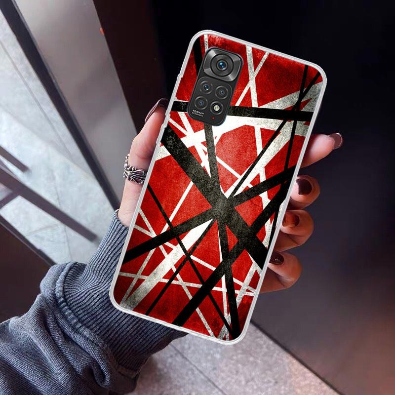 Eddie Van Halen Graphic Guitar Phone Case For Xiaomi Redmi Note 15 14 14S 13 12S 12 Pro Plus 11S 11 10S 10 4G Cover 11E 11T 5G P