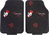 Tataway Floor Mats Pair of Car Mats Minnie Mouse, PVC, Universal, 44 X 65 Cm, Black and Red