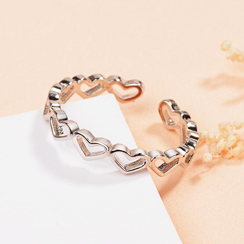 Lindon Classic Copper Alloy Zircon Ring Ladies Jewelry Wedding Promise Party Gift