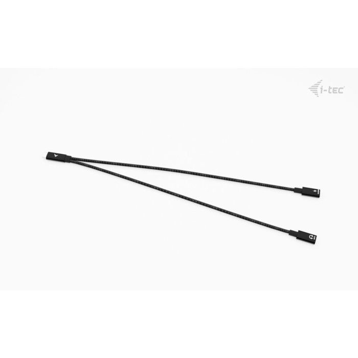 Разветвитель USB-C - I-TEC - Аудио Данные Power Delivery 100 Вт - Быстрая зарядка - 480 Мбит/с - Черный