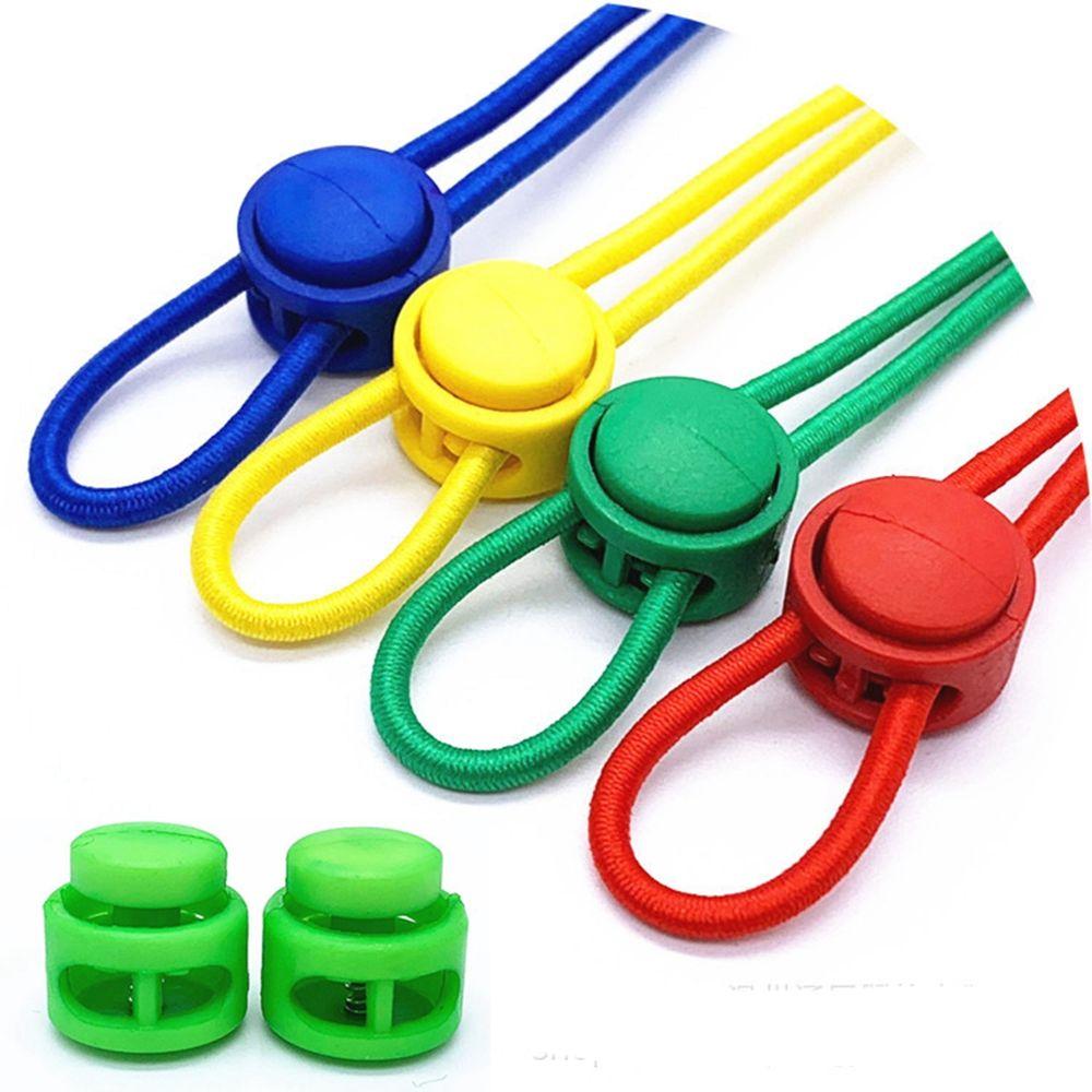 Quality 6mm Hole Sportswear Accessories Toggle Clip Cord Lock Bean Apparel Shoelace Plastic Stopper