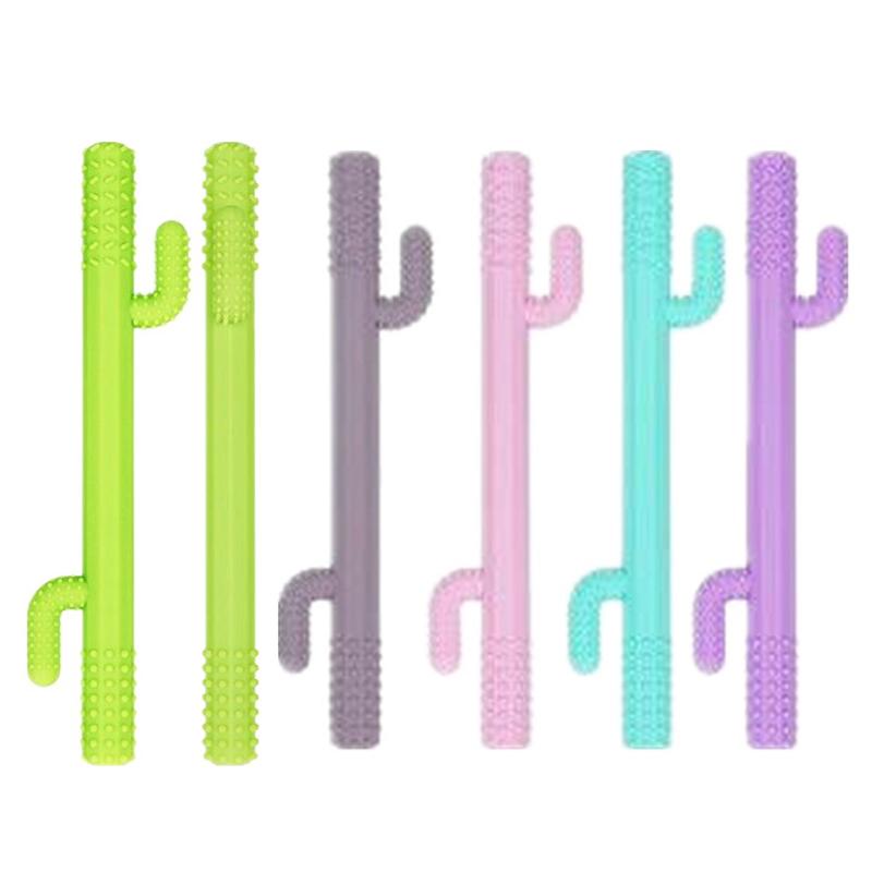 Kid Chewing Tube Speech Therapy Teeth Massager Children Talk Tools For Autism Sensory Speak Oral Muscle Rehabilitation Training