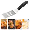 Металлический переворачиватель для подачи и переворачивания бифштексов Лопатка с пластиковой ручкой Удобный кухонный инструмент Кухонные принадлежности