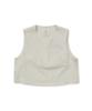 SNOWPEAK APPAREL Root Женский безрукавный (S25Mwrst61) Светло-бежевый