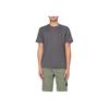 STONE ISLAND Футболка с логотипом-компас Угольный Мужские Топы Серый 801524113-V0065