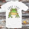230 Gsm 100% Cotton Frog Love Funny Meme T Shirt Vintage Retro Cool Gift Mens Womens Unisex Cartoon Anime Top Tee B775