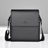 Модная сумка через плечо, повседневная мужская сумка-мессенджер, мужская сумка из искусственной кожи для деловых поездок, маленькая квадратная сумка