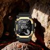 Прочный интегрированный ремешок с чехлом для Apple Watch Ultra 3/2/1 49 мм Спортивный силиконовый ремешок с металлическим бампером для iWatch Ultra