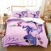 Комплект постельного белья Bakemonogatari Single Twin Full Queen King Size Bed Set Adult Kid Bedroom Duvetcover Sets Anime Bed Sheet Set