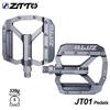 ZTTO MTB Cycling Pedals DU Sealed Bearing Ultralight Aluminum Alloy Footboard Anti-Slip Bicycle Platform Pedals DH Bicycle Parts