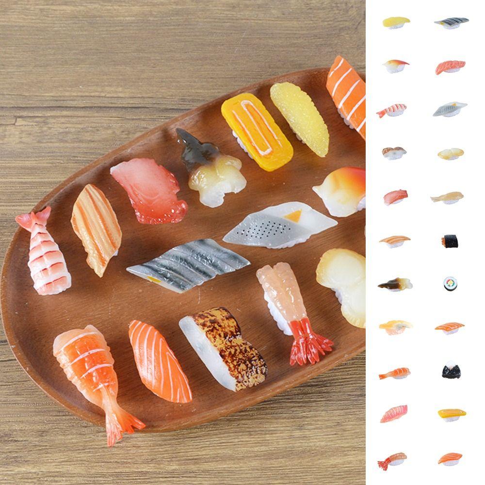 Ролевые игры Моделирование суши Модель рисового шарика Еда Игрушки Тунец Моделирование Кухня Игрушка Мальчик