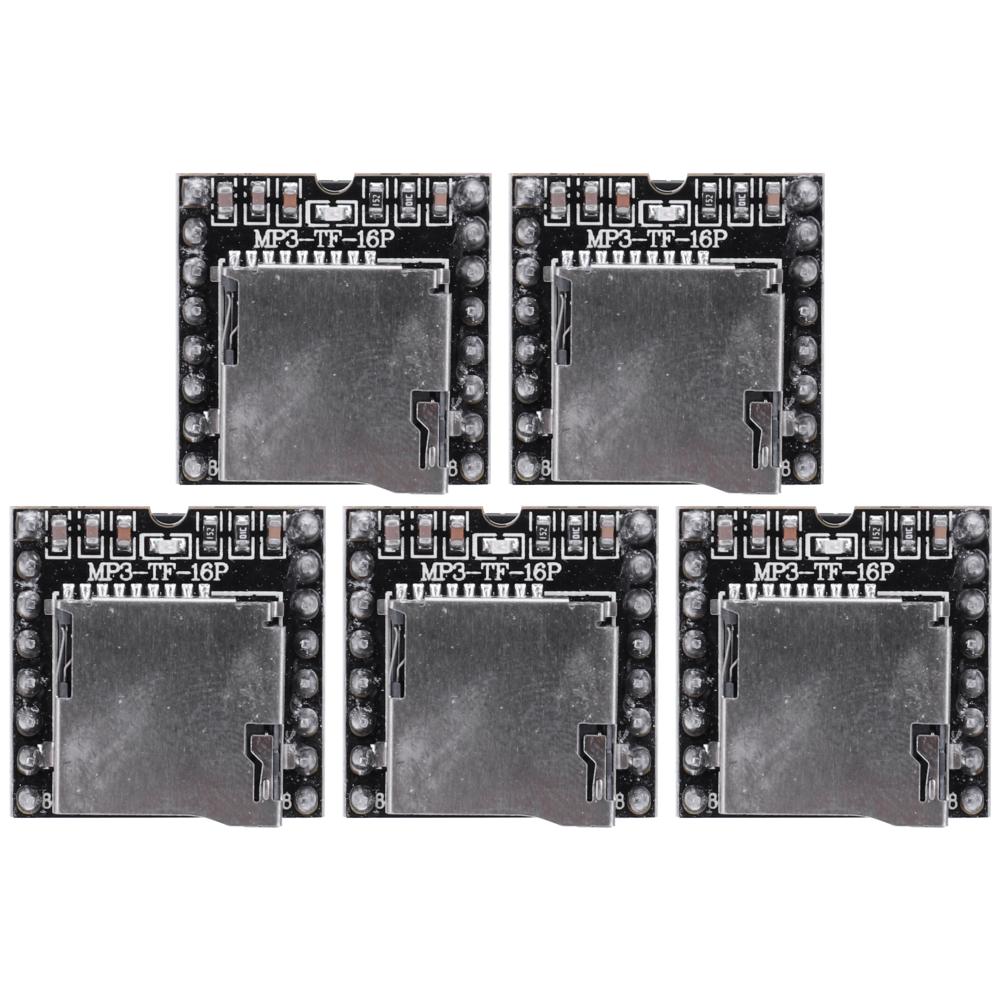 1-10PCS DFPlayer Mini MP3 Player Module V3.0 16P Support TF Card U-Disk Mini MP3 DF Player Audio Voice Module Board for Arduino