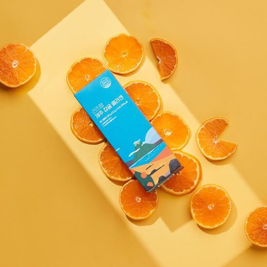 Коллаген Liz Lab Jeju Tangerine 14 упаковок (2 недели х 1 комплект)