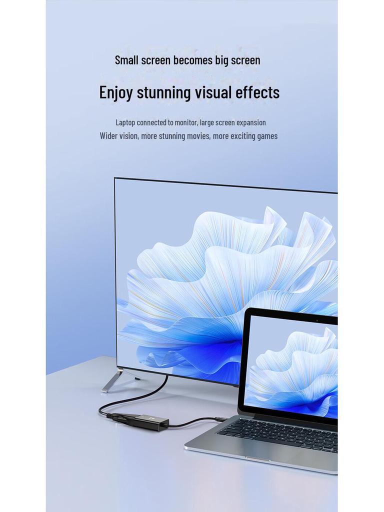 Кабель-адаптер Biaz 4K Type-C - DVI Female для проектора