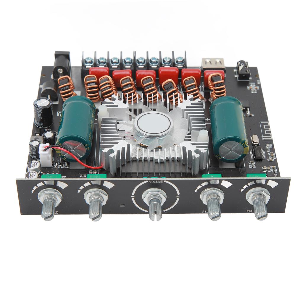 XY S350H 220Wx2 350W 2.1-канальная плата усилителя мощности Bluetooth с поддержкой пользовательского имени Bluetooth DC