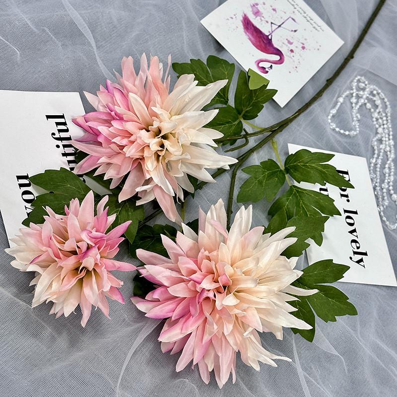 Chrysanthemum Plants Simulated Wedding Hotel Restaurant Desktop Decoration Props