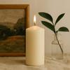 Pillar Candle 50x100mm Ivory 20 Hour