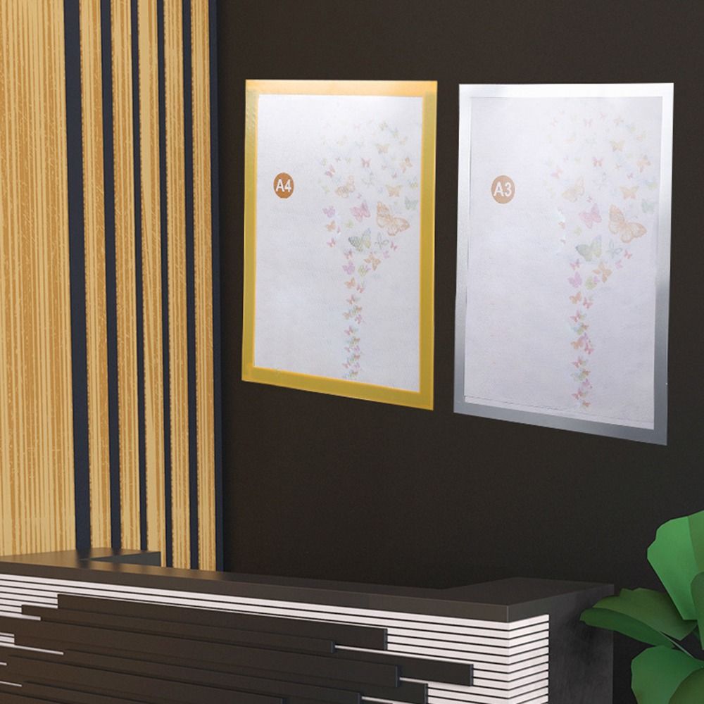 Магнитные рамки для фотографий формата А4 8,5x11 дюймов, постер, сертификат, художественная работа, магнитная демонстрационная доска