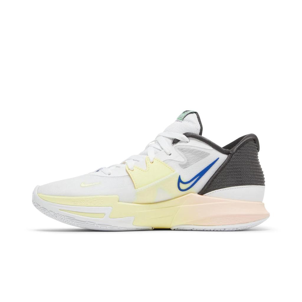 Nike Kyrie Low 5 'White Game Royal' (Unisex) White / Medium Ash / Citron Tint / Game Royal Basketball Shoes DJ6012 100
