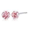 Lala Christie Pink Sapphire Earrings, 0.3ct (Single), 0.15ct (Single), Pt900 Platinum, Le71-0012-pt-p