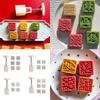 Hand Pressure Moon Cake Molds Square Cookie Stamps Moon Cake Maker MidAutumn Festival Making Cookie Pastries Tool