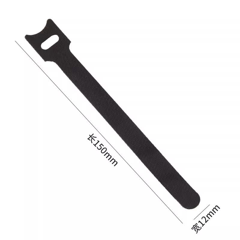 Hook and Loop Strap for Organizing Wires, Cables, and Charging Cords