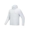 Running Series Solid Color Zip Hooded Comfortable Breathable Versatile Casual Windbreaker Men Outerwear Sand-Gray 952515604-2