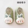 Милые зимние осенние носки-тапочки Kawaii с куклой-кроликом для младенцев, утолщенные нескользящие носки для дома, первые носки для ходьбы для детей