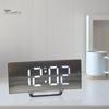 For Kids Bedroom Large Number Digital Alarm Clock Curved Dimmable LED Screen