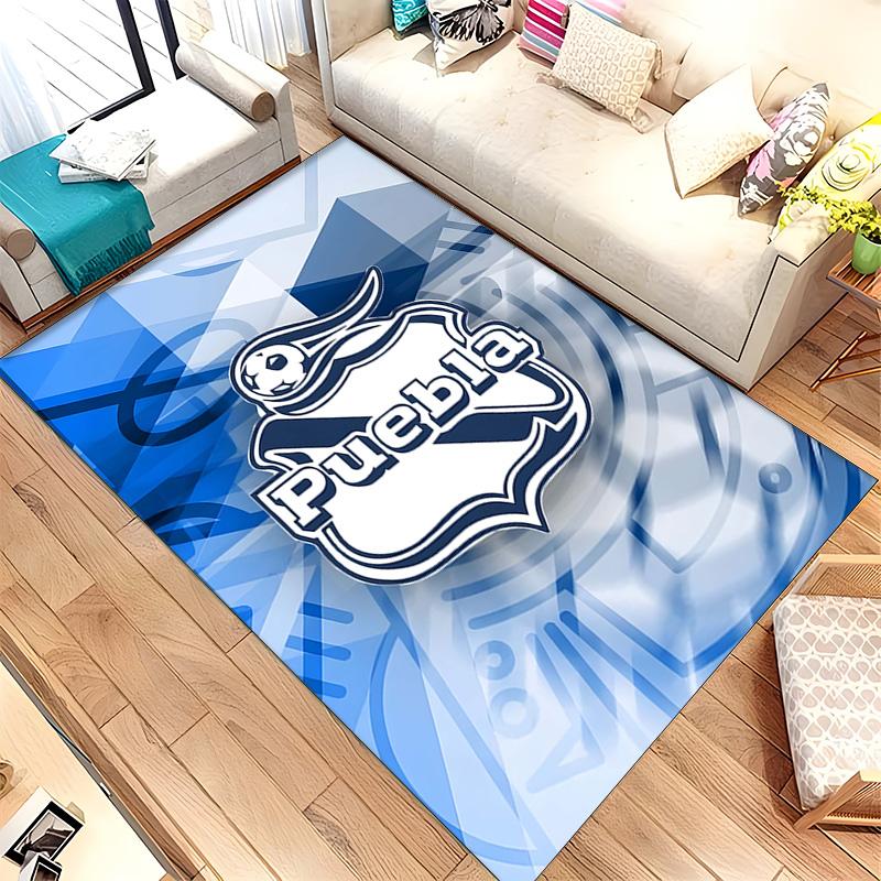 Puebla FC (1) Rug Suitable For Living Rooms Bedrooms Computer Rooms Dining Areas And Placement Under Tables And Chairs Also An Ideal Choice For Office