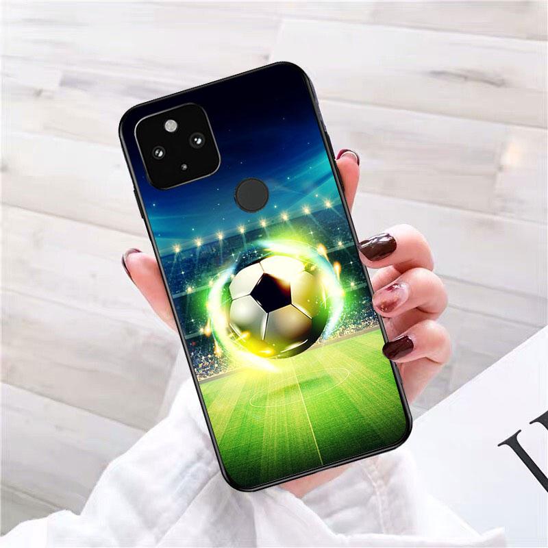 Чехол для телефона Football Sport Field Court для Google Pixel 7 Pro 7 6 Pro 6A 5A 4A 3A Pixel 4 XL Pixel 5 6 4 3 XL 3A XL 2 XL