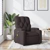 VidaXL Reclining Massage Armchair, Relaxation Chair with Cup Holders, Seat with Backrest and Armrests Living Room, 372496