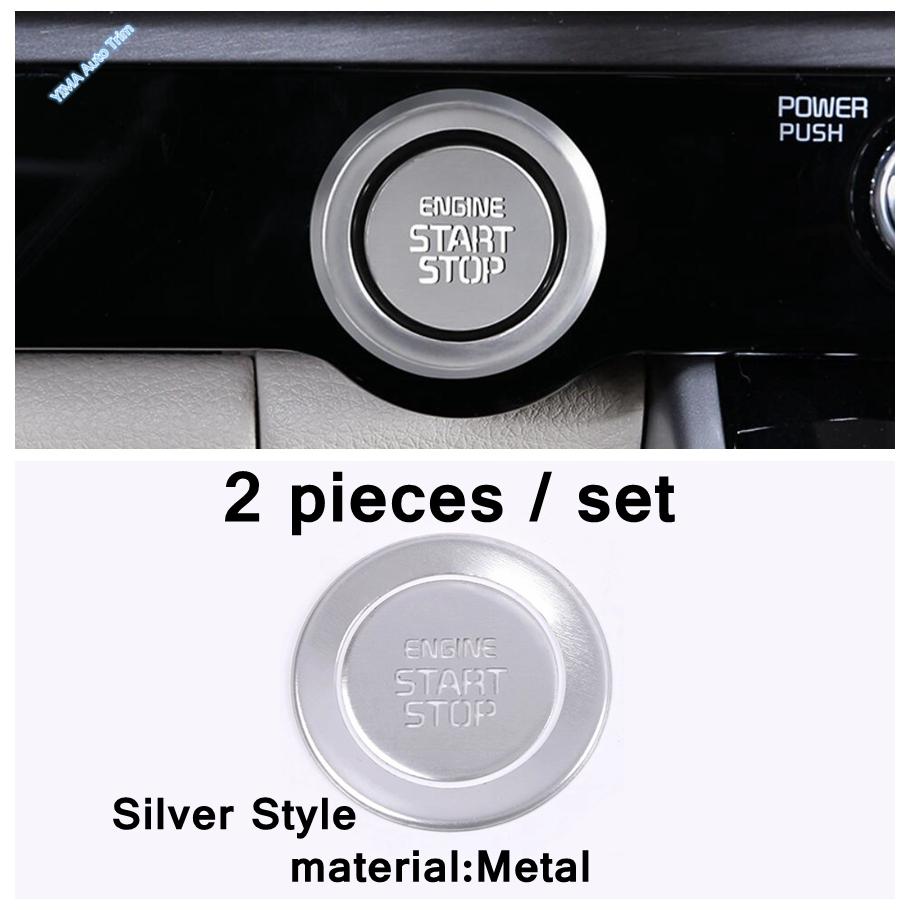 Interior Button Decoration Sequin Cover Sticker Trim Garnish Molding For Kia Carnival KA4 - 2024 Modification Accessories
