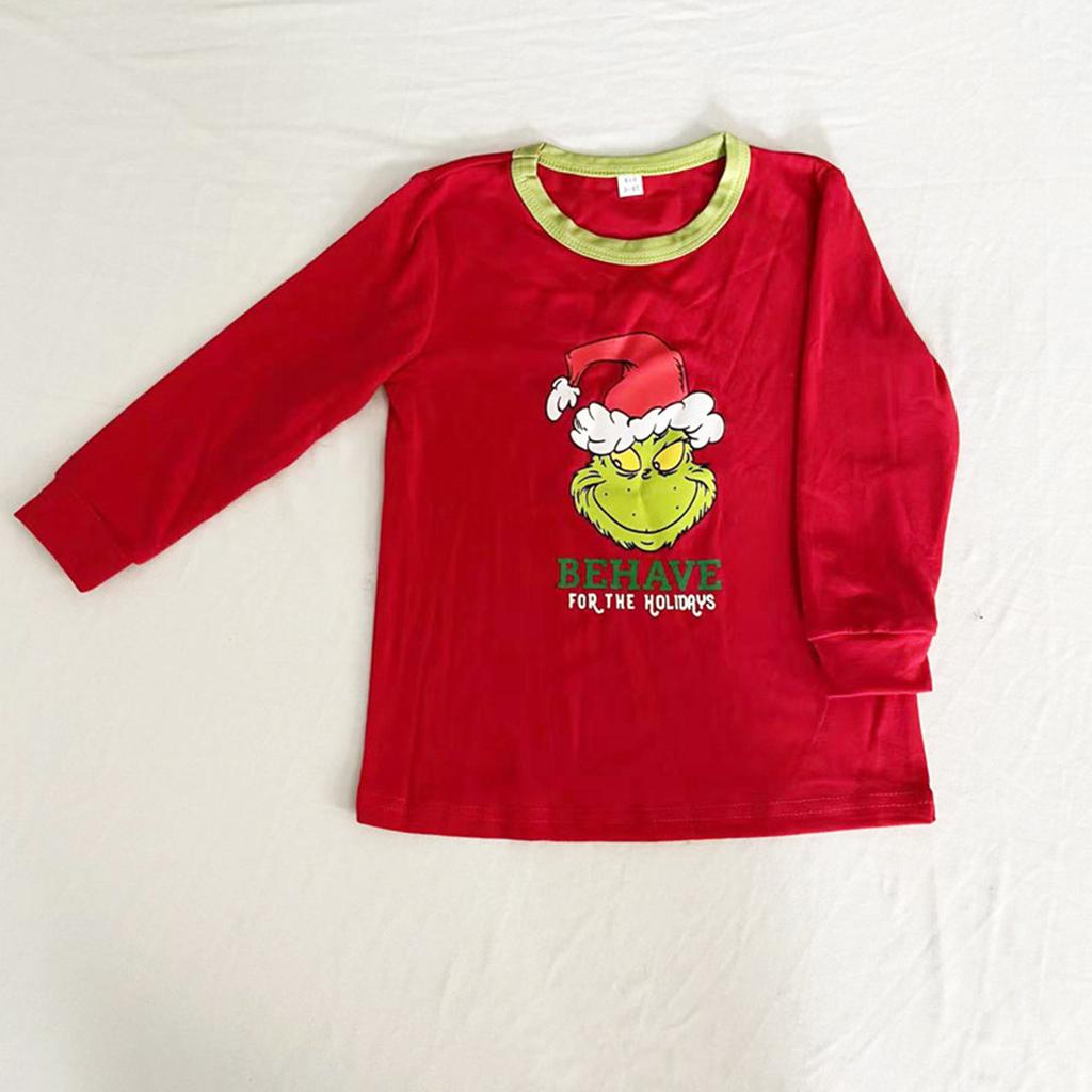 Рождественский комплект пижам для всей семьи, пижамный комплект с мультяшным принтом для мамы и ребенка, комплект домашней одежды