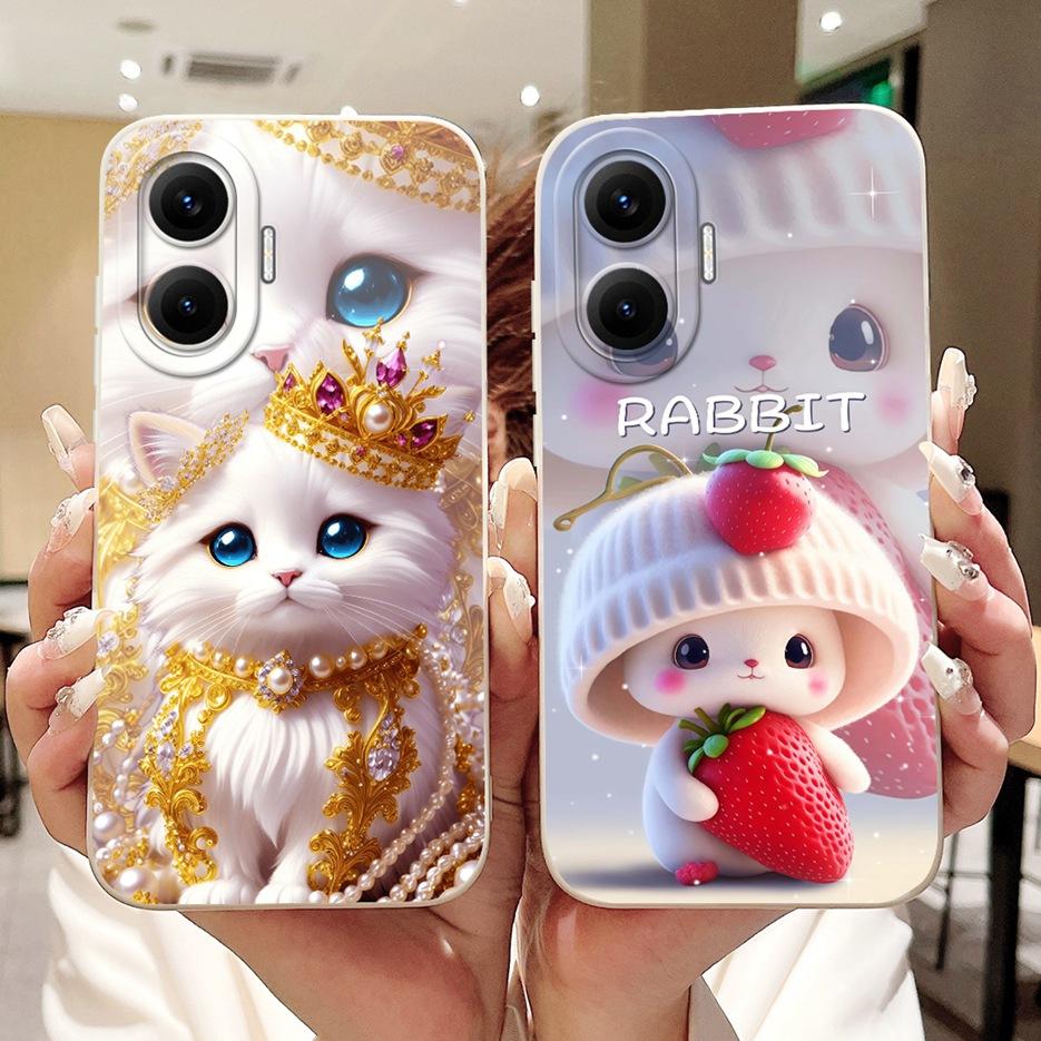 Чехол для Xiaomi Poco F7 Redmi Turbo 4 Pro 5G Модный Чехол с Рисунком Конфеты Мягкий ТПУ Чехол для Телефона Для Redmi Turbo 4 Pro PocoF7 Fundas