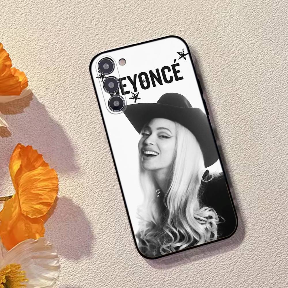 Singer B-Beyonce Phone Case For Samsung Galaxy A73,A72,A71,A70,A53,A52,A51,Soft Silicone Black Cover