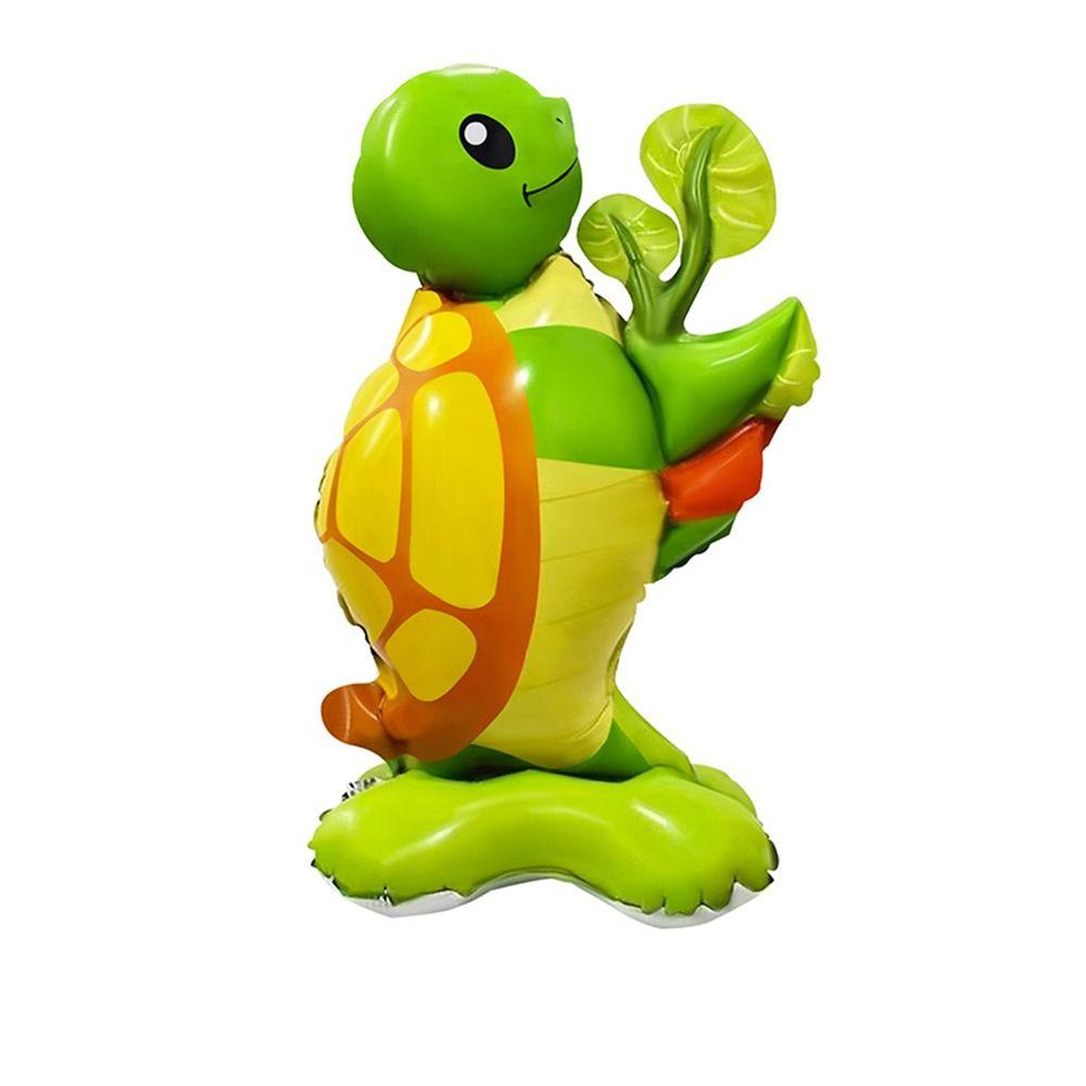 Мультяшные животные фольгированные шары 3D джунгли дикие животные принадлежности для вечеринки праздничное торжество