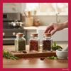 5X JAR 150ML JAR WITH CORK FOR SPICES HERBS CANDLES GIFT 5pcs