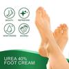 Tea Tree Oil Foot Cream for Dry Cracked Feet, Athletes Foot, Nail Fungus, Jock Itch, Ringworm, Cracked Heels and Itchy Skin - Foot Cream 200g less